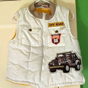 3t fleece lined winter puffer vest